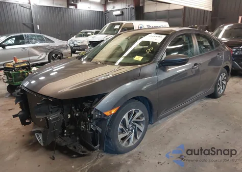 2016 Honda Civic Ex из США, поврежденный, VIN 2HGFC2F79GH565422